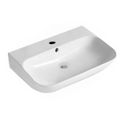 Wastafel BWS Mark 65.5 x 42 x 16.5 cm Keramiek Glans Wit