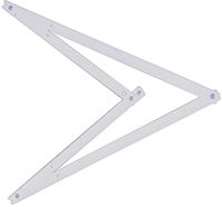 Stanley Handgereedschap opvouwbare bouwhaak aluminium - 1-45-013 - thumbnail