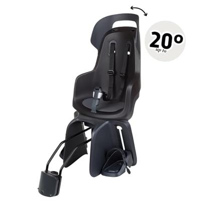 Bobike kinderzitje achter go maxi rs met framebevestiging (ff) en slaapstand urban black