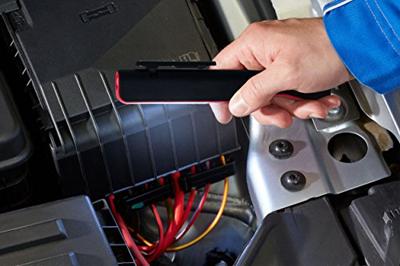 Ansmann 1600-0211 IL150B Penlight werkt op batterijen LED 185 mm Rood, Zwart