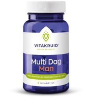 Vitakruid Multi Dag Man 100% Vegan 30 - thumbnail