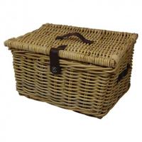 Picknickmand bakkersmand maat L, Bruin (47 x 36 x 26 cm) - thumbnail