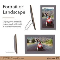 NETGEAR Meural Foto Frame – De digitale fotolijst (39.5cm) die afbeeldingen en fotografie in levensechte details weergeeft | Eenvoudige installatie|Besturing via WiFi en App (MC315GDW) - thumbnail