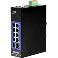 TRENDnet TI-G102i DIN-Rail Switch 10-poorts Industriële Gigabit L2 - thumbnail