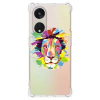 OPPO A98 Stevig | Bumper Hoesje | Lion Color - thumbnail