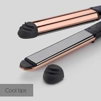 BaByliss Straight & Curl Brilliance Krultang Warm Zwart, Roze 3 m - thumbnail