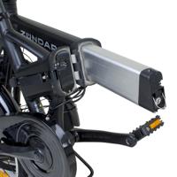 Zündapp Elektrische vouwfiets 20 inch (Zwart mat) - thumbnail
