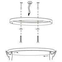 Eglo PlafonnièreZigbee Turcona-Z Ø 45cm - 900055 - thumbnail