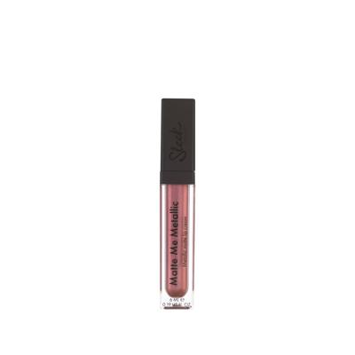Sleek MakeUP MATTE ME METALLIC LIQUID LIP lippenstift Roze Gemetalliseerd 6 ml Sleek MakeUP MATTE ME METALLIC LIQUID LIP lippenstift Roze Gemetalliseerd 6 ml