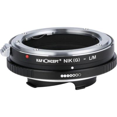 K&F Lens Adapter Nikon F (G-type) - Leica M