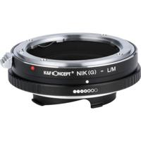 K&F Lens Adapter Nikon F (G-type) - Leica M - thumbnail