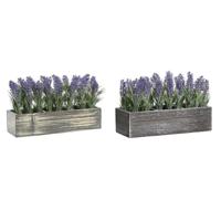 Decoratieve plant DKD Home Decor Hout Polyethyleen 32 x 14 x 19,5 cm (2 Stuks) - thumbnail