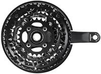 SHIMANO crankstel "fc-t521" crankset shim. fct521 26/36/48t.170mm ol 10sp - thumbnail