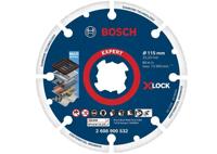 Bosch Accessories 2608900532 X-LOCK Diamanten doorslijpschijf Diameter 115 mm Boordiameter 22.23 mm Metaal 1 stuk(s) - thumbnail