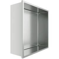 Inbouw Douchenis 30x30x10 cm - Roestvrij Staal - thumbnail