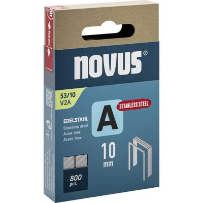 Novus Tools 042-0779 Nieten met fijn draad Type 53 800 stuk(s) Afm. (l x b) 10 mm x 11.3 mm - thumbnail