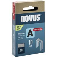 Novus Niet met fijne draad A 53/10mm V2A RVS (800 stuks) - 042-0779 - thumbnail