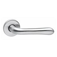 Intersteel Deurkruk Saturnus op rozet chroom mat - thumbnail