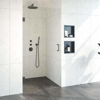 Nisdeur Compleet Just Creating Profielloos 100x200 cm Gunmetal Sanitop