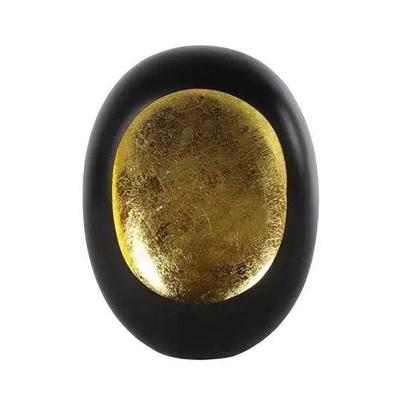 theelichthouder eggy mat zwart/goud l Countryfield - Countryfield theelichthouder eggy mat zwart/goud l Countryfield - Countryfield