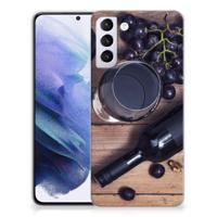 Samsung Galaxy S21 Plus | Siliconen Case | Wijn - thumbnail