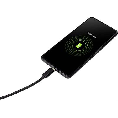 Renkforce USB-kabel USB 2.0 USB-A stekker, USB-C stekker 1.80 m Zwart Stekker past op beide manieren RF-4547682