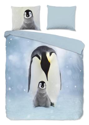 Good Morning Dekbedovertrek "pinguins" - Multi - (240x200/220 cm) - Katoen Flanel Good Morning Dekbedovertrek "pinguins" - Multi - (240x200/220 cm) - Katoen Flanel