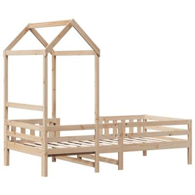 Bedframe met huisje massief grenenhout 100x200 cm