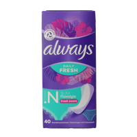 Inlegkruisjes daily protect fresh & scent 40 Stuks - thumbnail