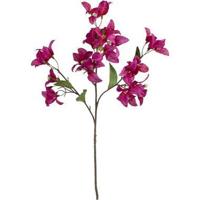 Kunstbloem Bougainvillea Spray - fuchsia - 68 cm - Leen Bakker - thumbnail