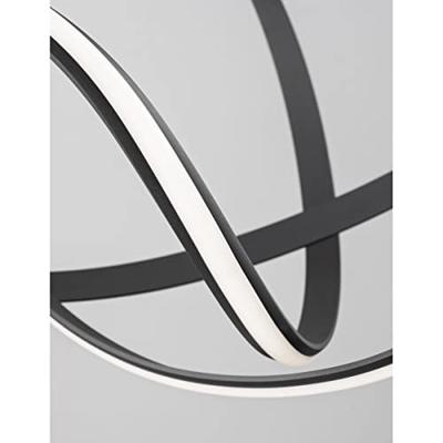 Lyora Design hanglampApus zwart Ø 70cm - 9348051