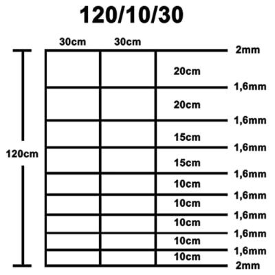VidaXL Hek 50x1,2 m gegalvaniseerd staal zilverkleurig