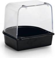 Badhuisje voor vogels zwart - thumbnail