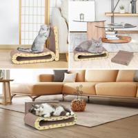 Nobleza Katten krabkarton - Bed - 2 Delen - thumbnail