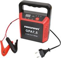 Absaar acculader 6/12 Volt 20 80 Ah 7,5 Ampère rood - thumbnail