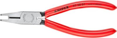 Knipex Krimptang voor Scotchlokverbinders met snijkant met kunststof bekleed 155 mm - 975001 Knipex Krimptang voor Scotchlokverbinders met snijkant met kunststof bekleed 155 mm - 975001