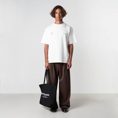 Quotrell Insignia Tee Th42542 Print T-shirts 2886 Ecru/taupe