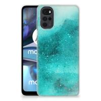 Smartphone hoesje Motorola Moto G22 Painting Blue - thumbnail