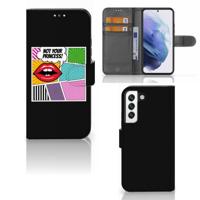 Samsung Galaxy S22 | Wallet Case | met Pasjes | Popart Princess - thumbnail