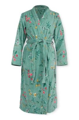 Pip Studio Pip Studio Les Fleurs Badjas - Groen XS