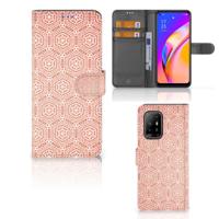 OPPO Reno5 Z | A94 5G | Telefoon Hoesje | Pattern Orange - thumbnail