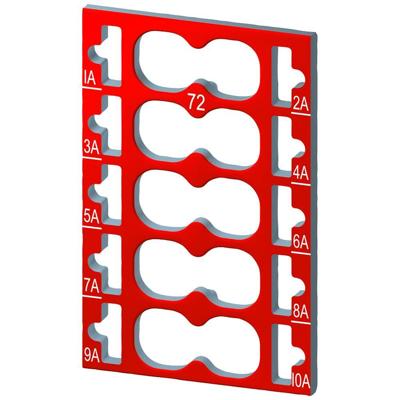 Siemens 6ES71936CP722AA0 6ES7193-6CP72-2AA0 PLC-kleurcoderingschild