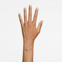 Swarovski 5638488 Armband Millenia Octagon goudkleurig-geel-wit 63 mm - thumbnail