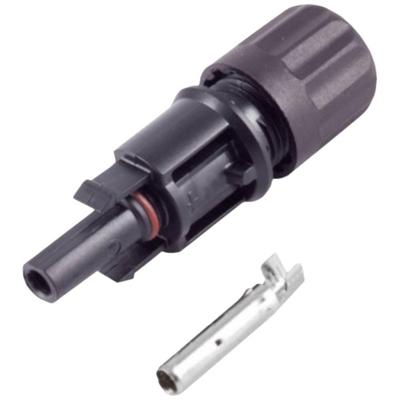 BKL Electronic 2800011 PV4 bus 2,5-6mmm, IP68, 1500 V. Zwart Inhoud: 25 stuk(s)