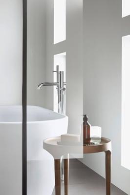 Vrijstaand Ligbad Duravit D-Neo 160x75x60 cm Zonder Overloop Mat Wit Duravit