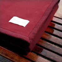 Dommelin Sahara deken bordo - thumbnail