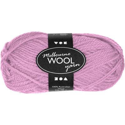Creativ Company Melbourne wolgaren, l: 92 m, roze, 50 gr/ 1 bol Creativ Company Melbourne wolgaren, l: 92 m, roze, 50 gr/ 1 bol