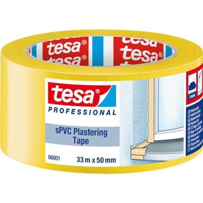 tesa SPVC 66001-00001-00 Gipstape tesa Professional Geel (l x b) 33 m x 50 mm 1 stuk(s) tesa SPVC 66001-00001-00 Gipstape tesa Professional Geel (l x b) 33 m x 50 mm 1 stuk(s)