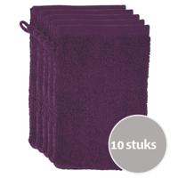 The One Washandjes Plum - 10 stuks - thumbnail