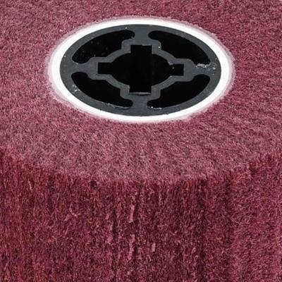 VidaXL Schuurrollen 3 pcs rood 12 x 12 x 10 cm synthetische vezel